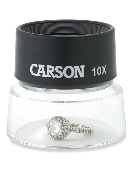 Lupa de Soporte Carson LumiLoupe 10x con Luz Ambiental Lupa de Soporte Carson LumiLoupe 10x con Luz Ambiental