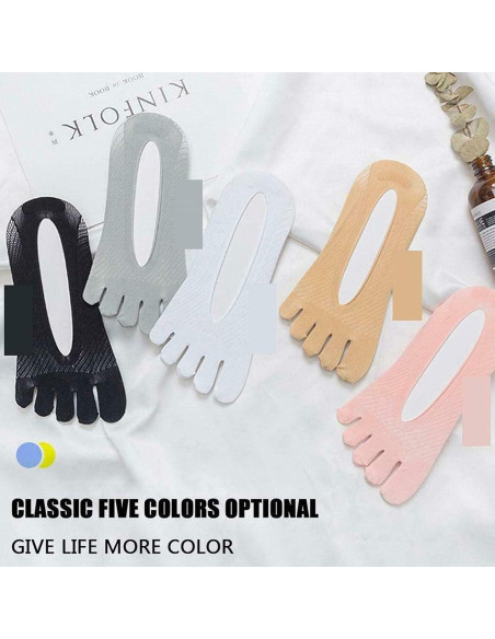 5 Pares de Calcetines Alineadores de Dedos Projoint para Juanetes