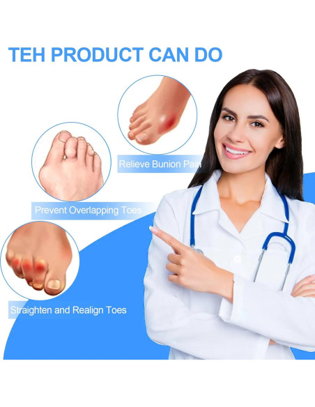 Corrector de Dedo en Martillo Heqxwl Pequeño 6 Piezas