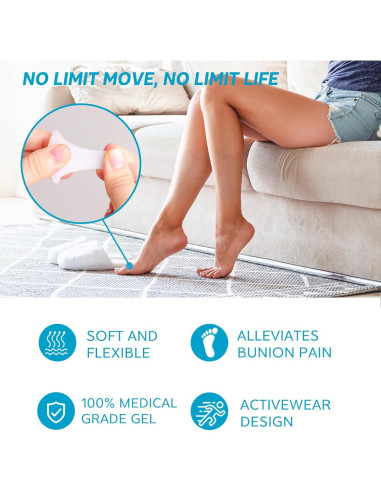 Corrector de Dedo en Martillo Nolimvita - Paquete de 6 Pequeño