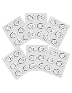 Almohadillas de Silicona Transparentes Vipolish 36PCS