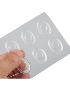 Almohadillas de Silicona Transparentes Vipolish 36PCS 2