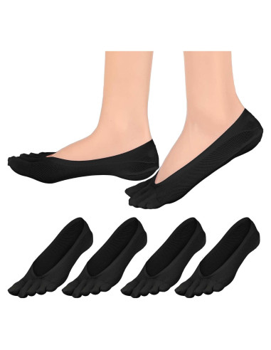 4 Pares Calcetines Compresión Ortopédica Mujeres Talla 6-9