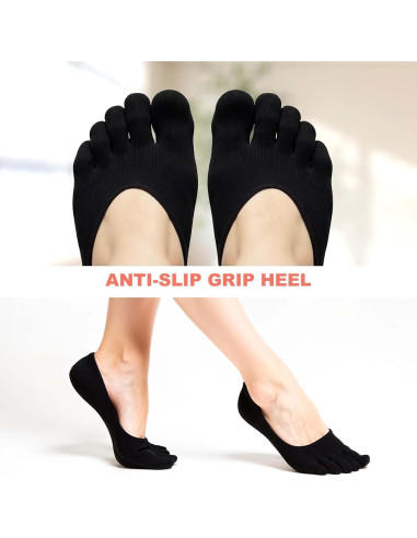 4 Pares Calcetines Compresión Ortopédica Mujeres Talla 6-9