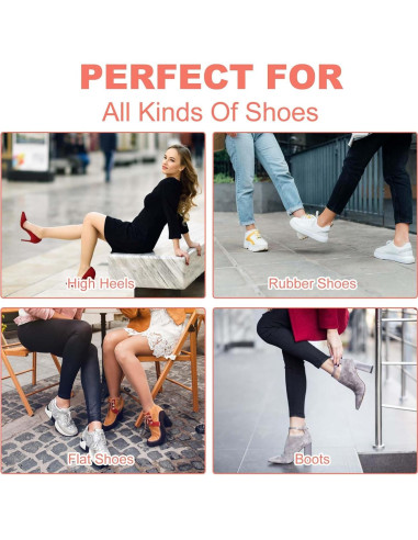 4 Pares Calcetines Compresión Ortopédica Mujeres Talla 6-9