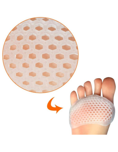 Almohadillas Metatarsales Hoogoo para Alivio del Dolor - 8 Piezas