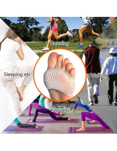 Almohadillas Metatarsales Hoogoo para Alivio del Dolor - 8 Piezas