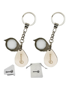 Lupa de Bolsillo Sanung 6X con Llave Plegable y Bolsa