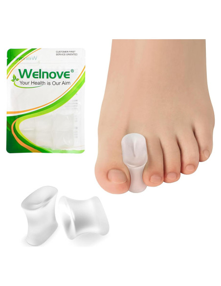 Separadores de Dedos de Gel Welnove - 8 Espaciadores Grande