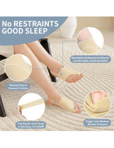 Corrector de Juanetes DFQ 2 Pcs para Hombres y Mujeres M 2