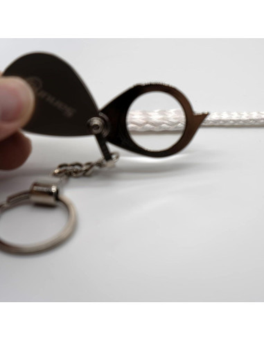 Lupa de Bolsillo Sanung 6X con Llave Plegable y Bolsa