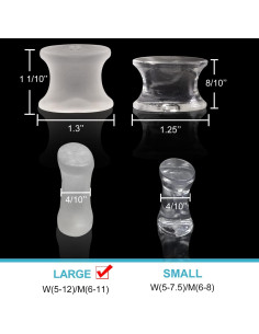 Corrector de Juanetes de Gel Povihome 10 Paquetes Grande 2