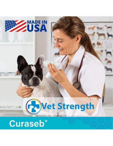 Toallitas para Oídos Curaseb 100 Unidades Gatos y Perros