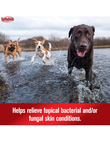 Ungüento para heridas de perro Sulfodene 3 en 1 56,7 g