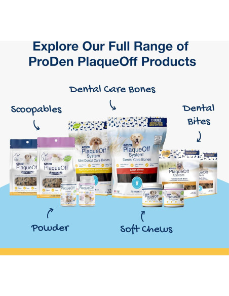 ProDen PlaqueOff 60g - Cuidado Dental para Perros y Gatos