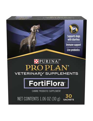 Suplemento Probiotico FortiFlora Purina 30 Sobres para Perros