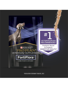 Suplemento Probiotico FortiFlora Purina 30 Sobres para Perros 2