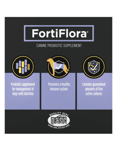 Suplemento Probiotico FortiFlora Purina 30 Sobres para Perros