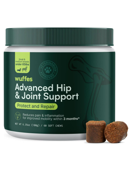 Suplemento Articular Wuffes para Perros Pequeños 60 Masticables