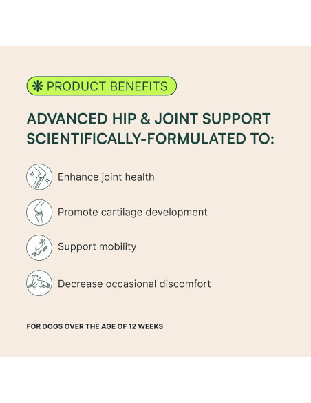 Suplemento Articular Wuffes para Perros Pequeños 60 Masticables