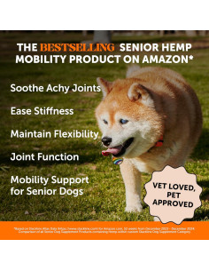 Suplemento Articulaciones Perro Mayor Pet Honesty 90 masticables 2