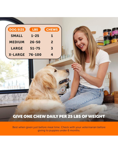 Suplemento Articulaciones Perro Mayor Pet Honesty 90 masticables