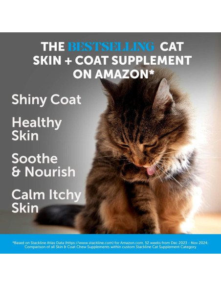 Suplemento para Gatos Pet Honesty Piel y Pelaje Pollo 30 días