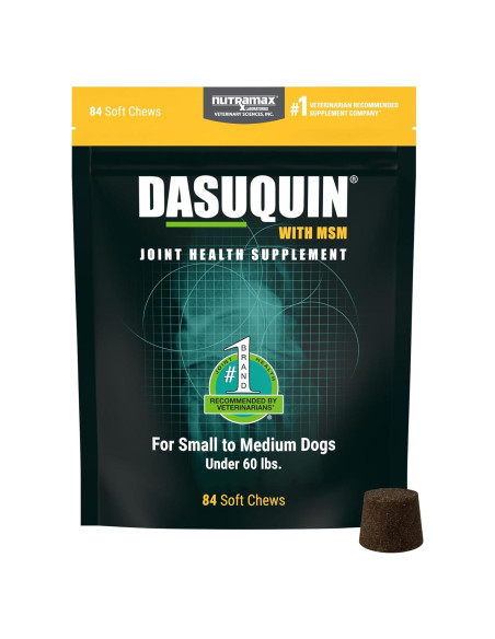 Nutramax Dasuquin MSM Suplemento Articular Perros 84 Chews
