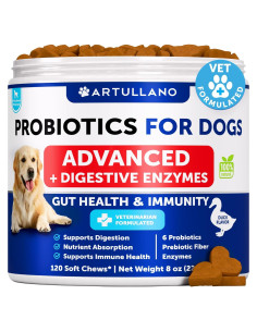 Probioticos para Perros Artullano 120 Golosinas Sabor Pato