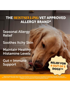 Suplemento para Perros Pet Honesty Alergias 90 Masticables 2