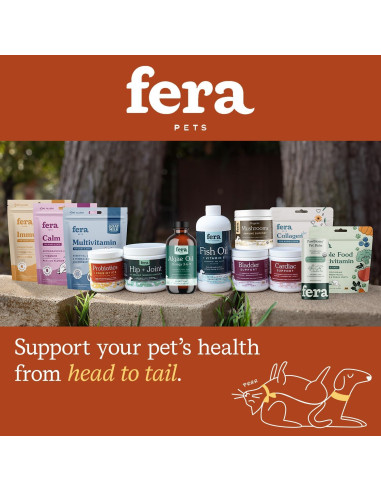 Suplemento Probiotico Fera Pet Organics 60 Cucharadas
