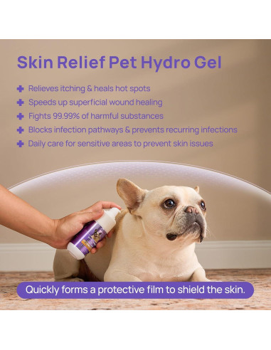 HICC PET Gel Hidro para Heridas de Mascotas 96 g