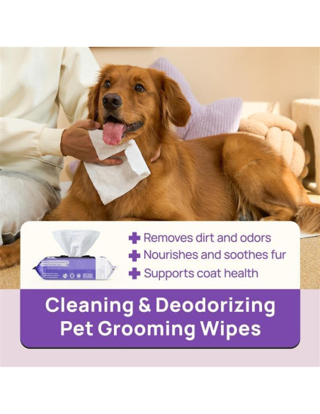 Toallitas Desodorantes HICC para Mascotas 100 Unidades