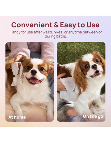 Toallitas Desodorantes HICC para Mascotas 100 Unidades