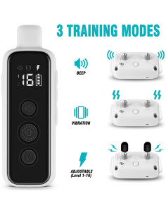 Collar de Choque Bousnic para Perros Recargable Impermeable 2