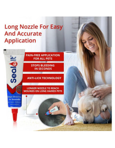 Gel para Heridas de Perro Seal It 15ml - Cuidado Rápido 2