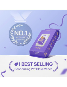 Toallitas de Limpieza HICC PET 20 PCS para Perros y Gatos 2