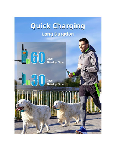 Collar de Entrenamiento Bousnic para Perros 4000ft IPX7