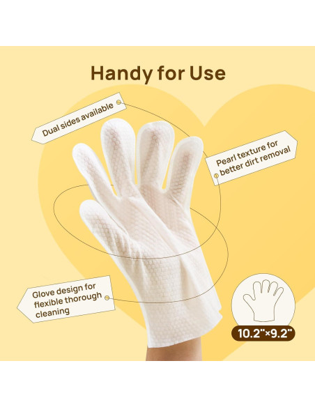 Toallitas de Limpieza HICC PET 20 PCS para Perros y Gatos