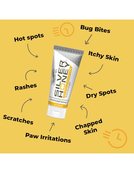 Ungüento Absorbine Silver Honey 56g Cuidado Heridas Mascotas