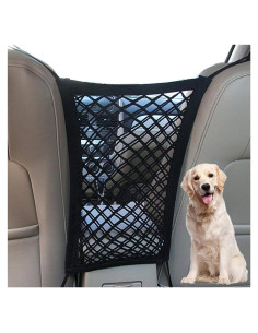 Barrera de Coche para Perros DYKESON con Organizador Malla