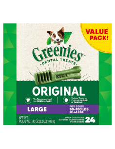 Greenies Original Treats Dentales para Perros Grandes 1 kg