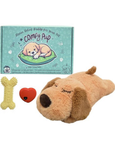 Juguete Calmante para Cachorros ComfyPup con Latido y Masticable 2