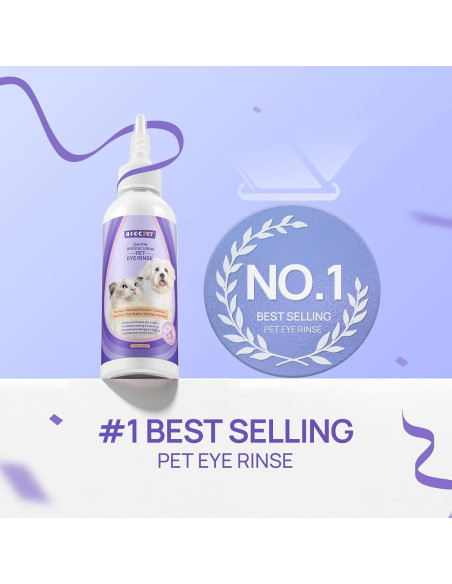 Gotas para Ojos HICC PET 150 ml para Perros y Gatos