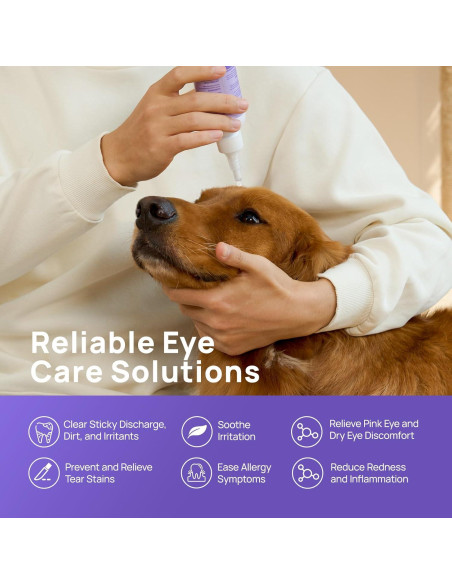 Gotas para Ojos HICC PET 150 ml para Perros y Gatos