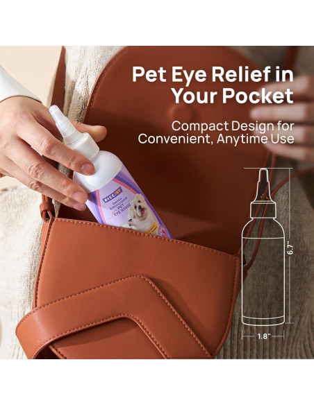 Gotas para Ojos HICC PET 150 ml para Perros y Gatos