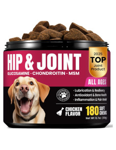 Suplemento de Glucosamina BuddyCheer para Perros 180 Chews