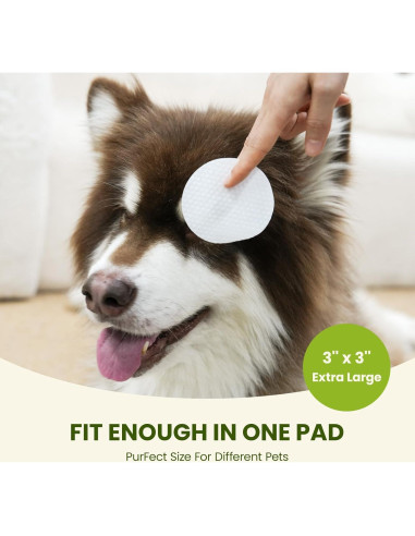 Toallitas para Ojos PawSono 100 PCS Hipoalergénicas