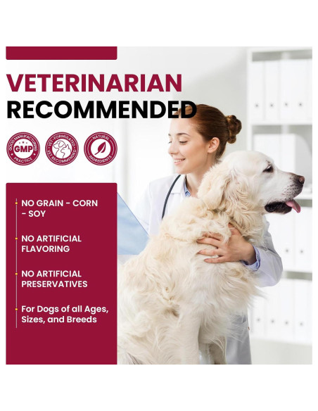 Suplemento de Glucosamina BuddyCheer para Perros 180 Chews