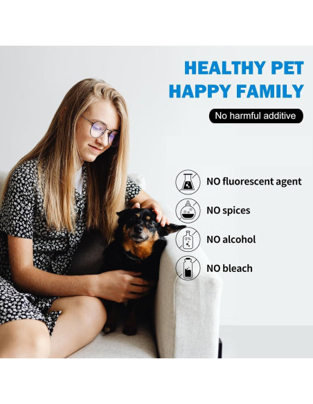 300 Toallitas Biodegradables OPULA para Ojos de Mascotas